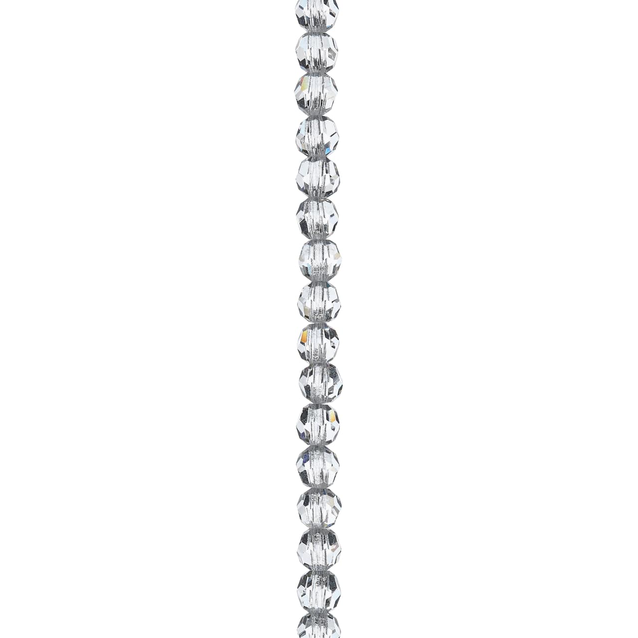 12 Packs: 31 ct. (372 total) Preciosa Glass Crystal Round Beads, 4mm by Bead Landing™